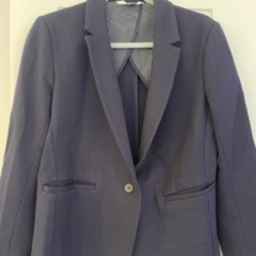 Old Navy Women's Suiting Blazer Navy Size Large